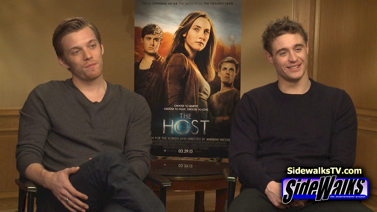 Max Irons and Jake Abel Talk THE HOST, THE WHITE QUEEN & THE PERCY JACKSON  Sequel