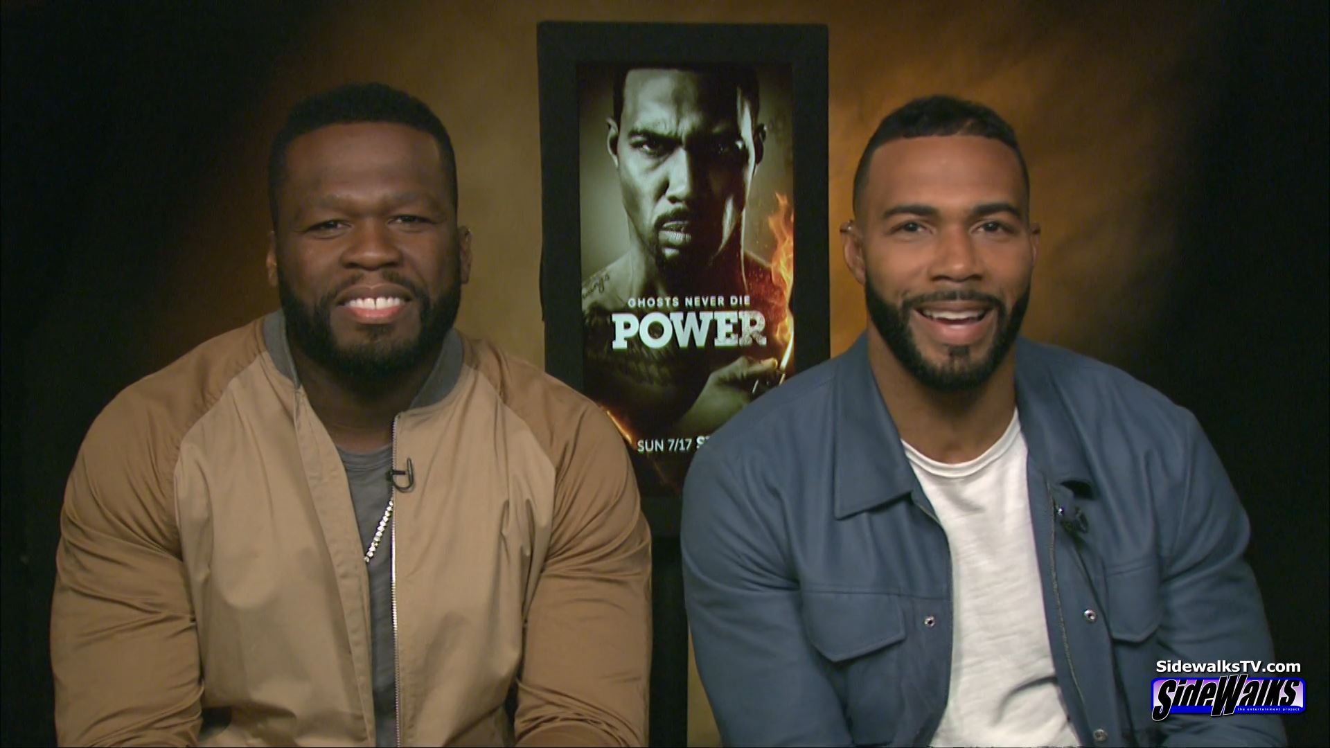 50 Cent and Omari Hardwick