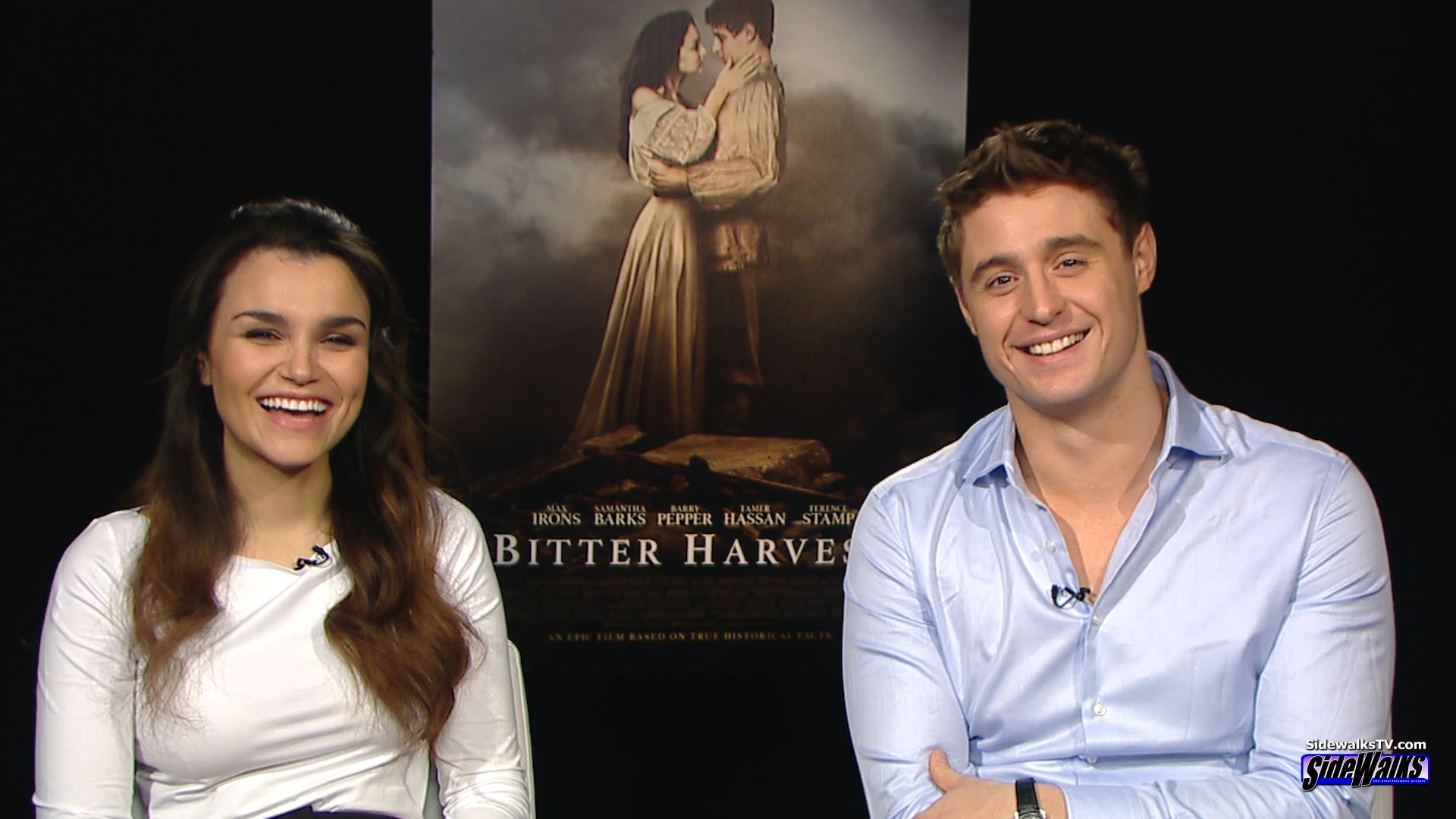 Samantha Barks and Max Irons - Bitter Harvest