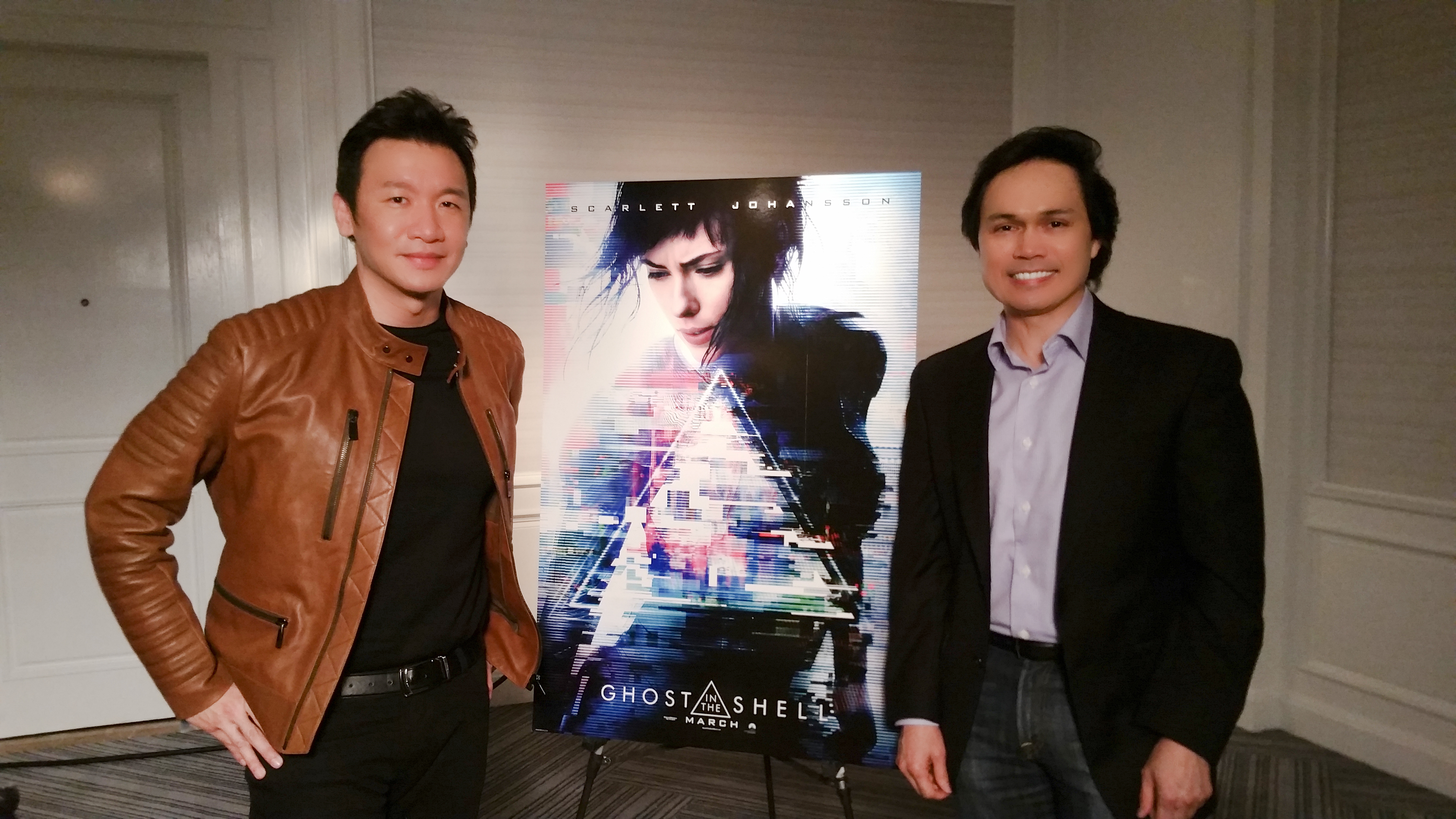 Chin Han and Beau Behan