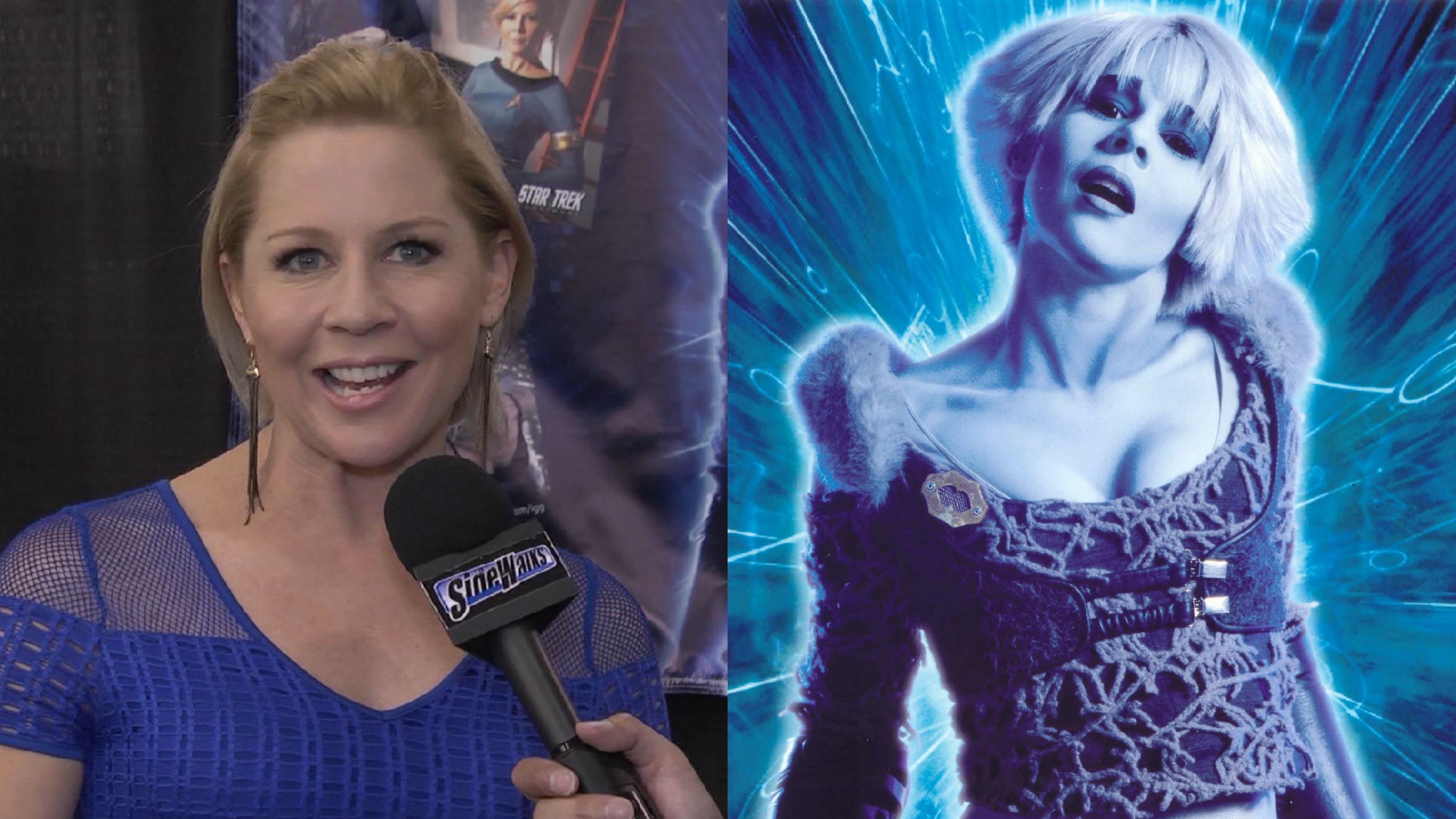 Gigi Edgley and her Farscape character Chiana Header