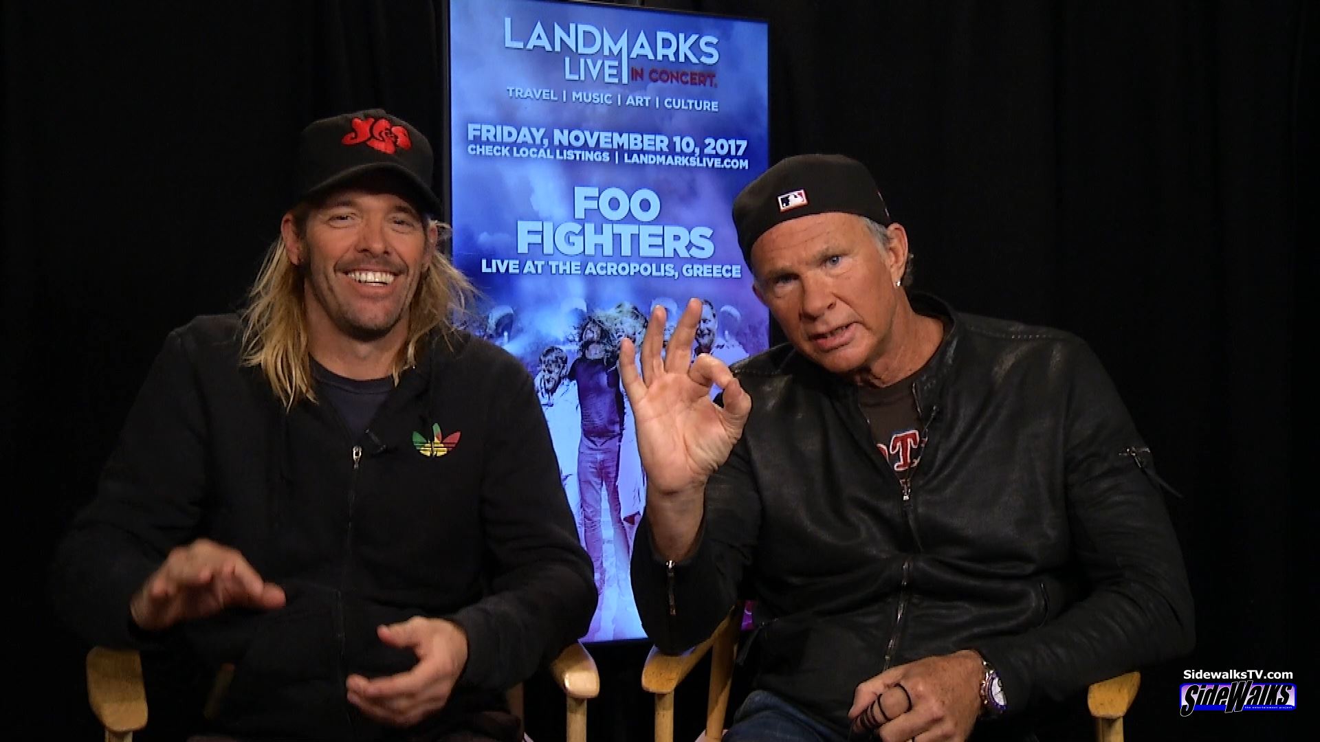 Taylor Hawkins - Foo Fighter and Chad Smith - Red Hot Chili Peppers