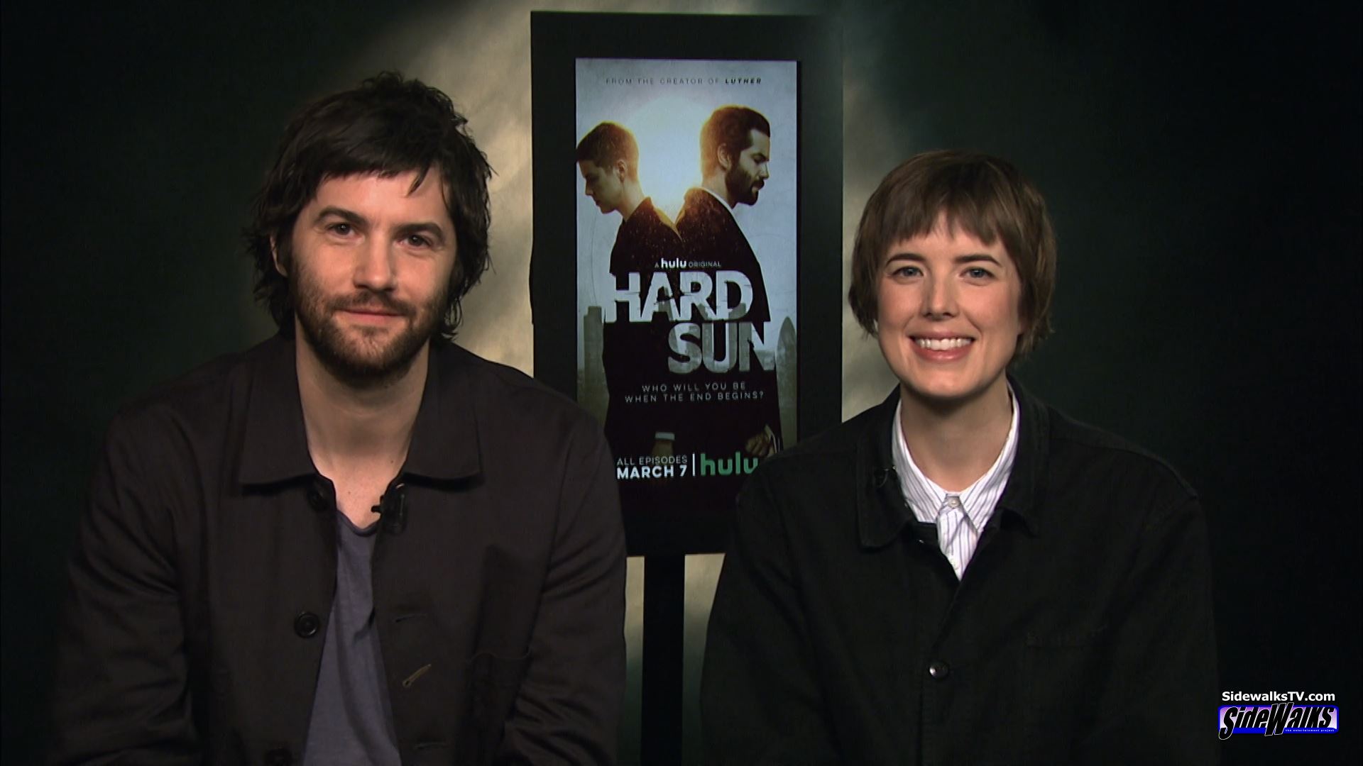 Jim Sturgess and Agyness Deyn (Hard Sun)