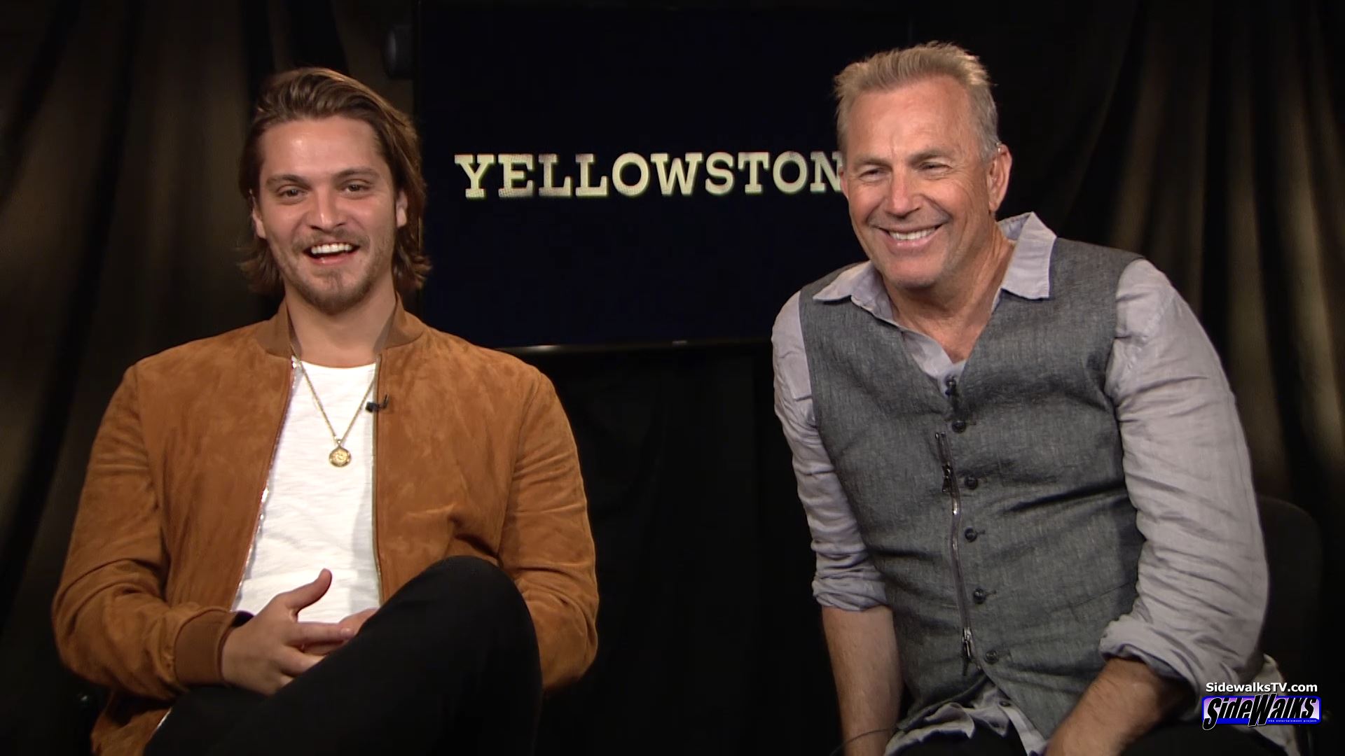 Kevin Costner and Luke Grimes - Yellowstone