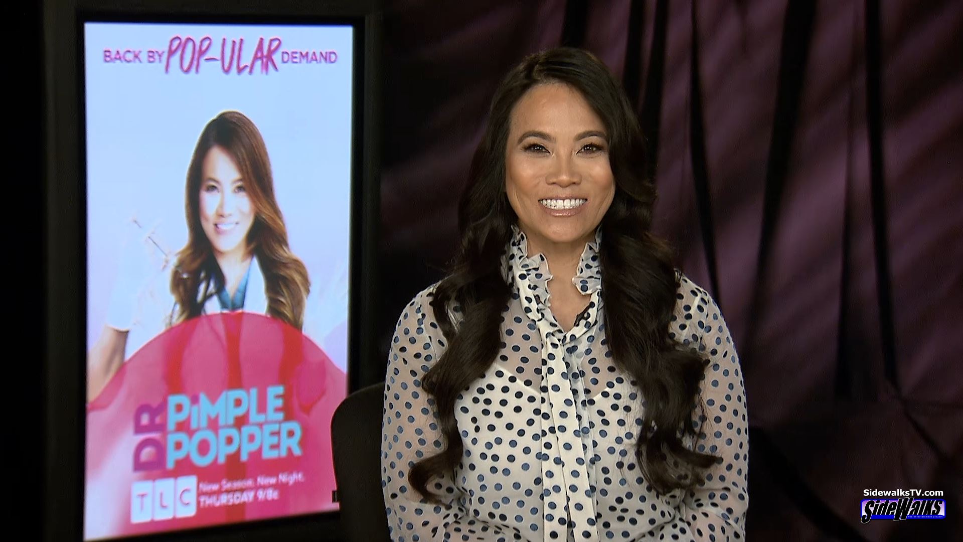 An image of Dr Sandra Lee, who is known as Dr. Pimple Popper