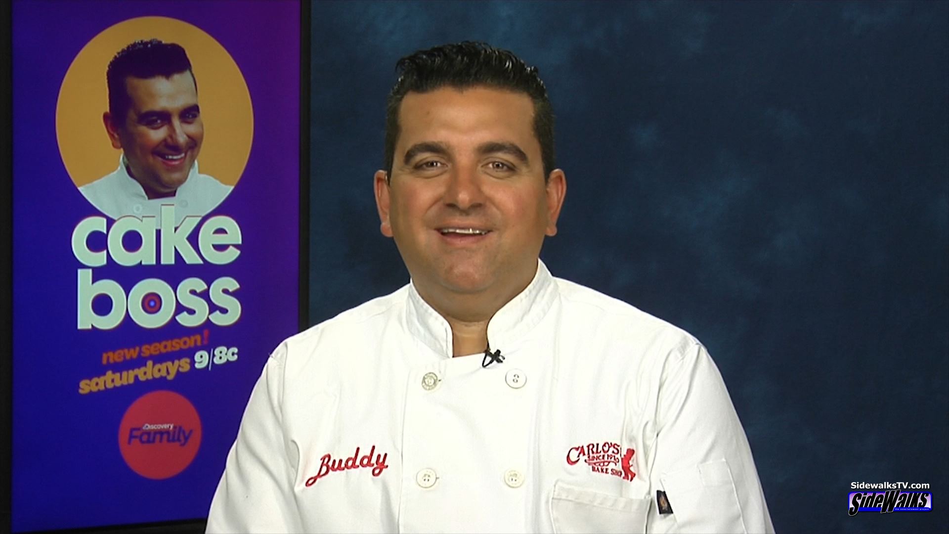 A shot of the baker, Buddy Valastro