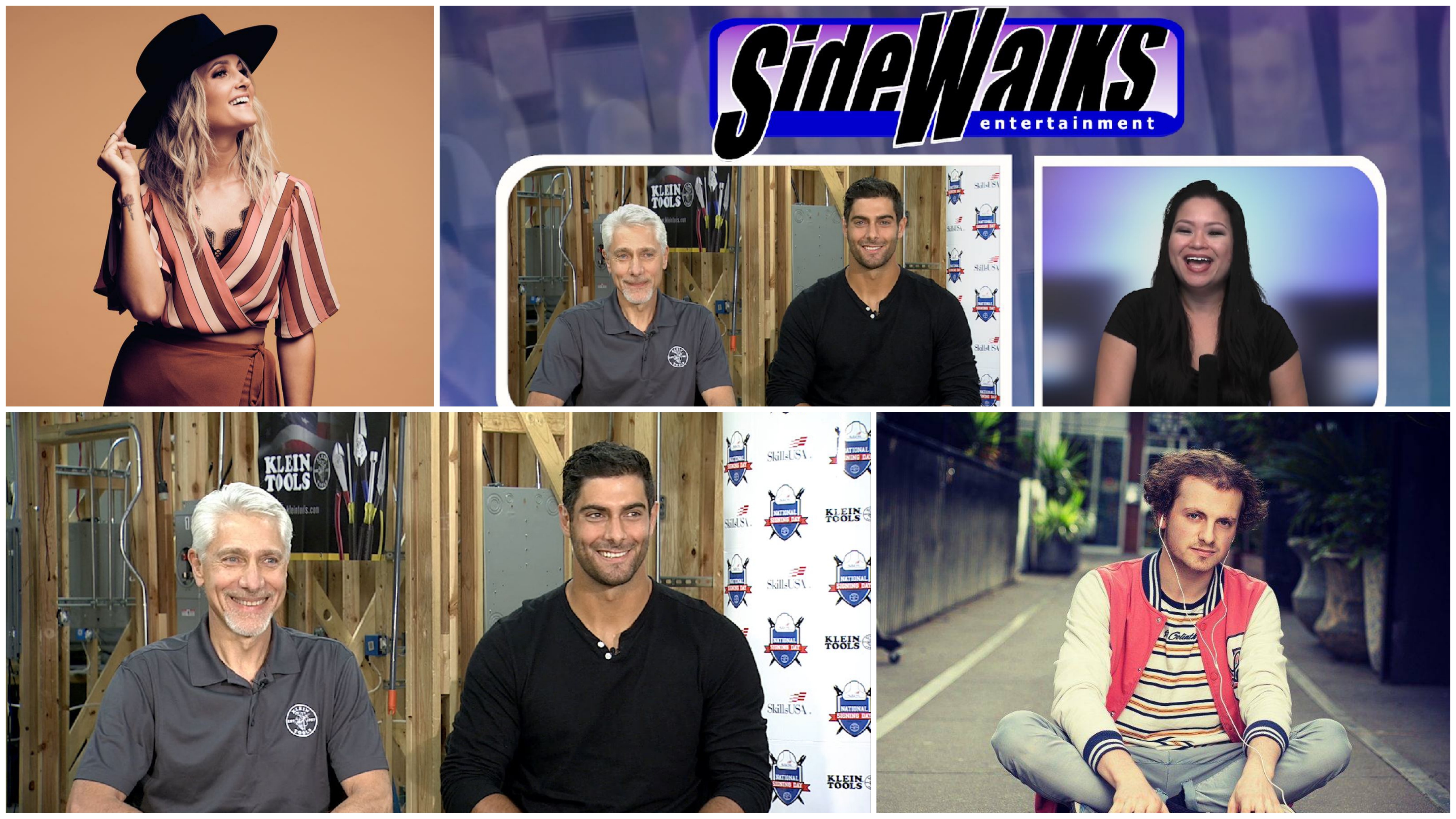 A collage of the performers that appeared on this episode
