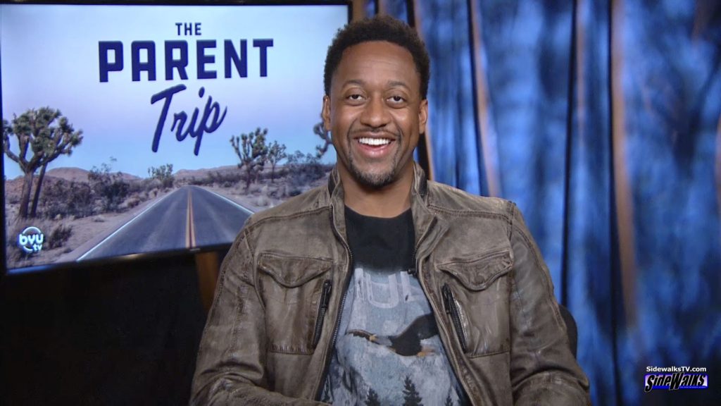 Jaleel White all smiles during our interview