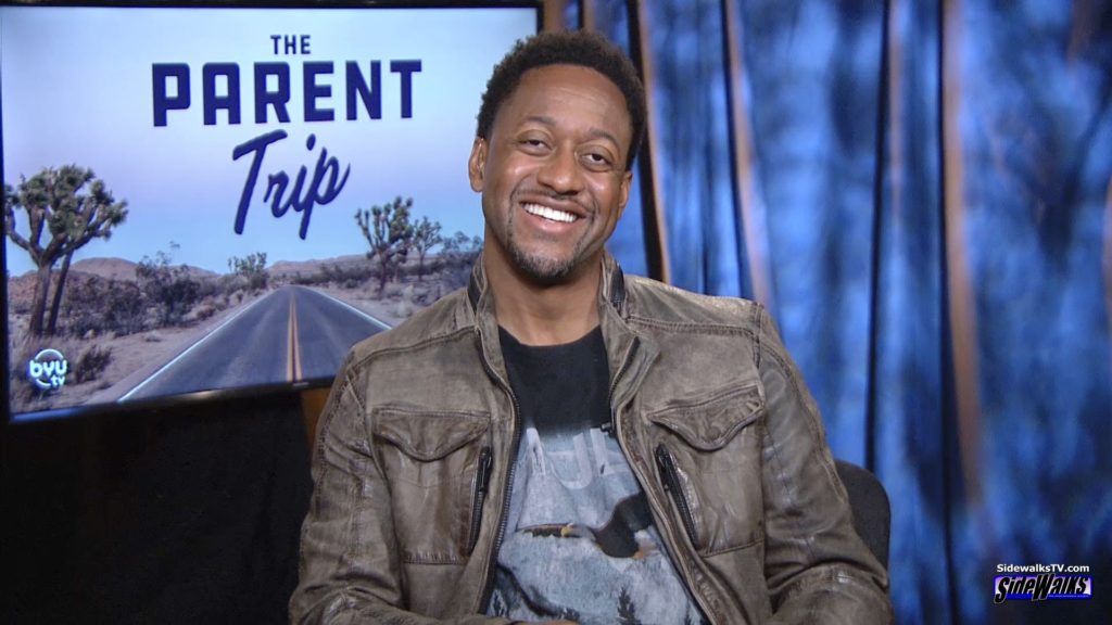 Jaleel White all smiles during our interview