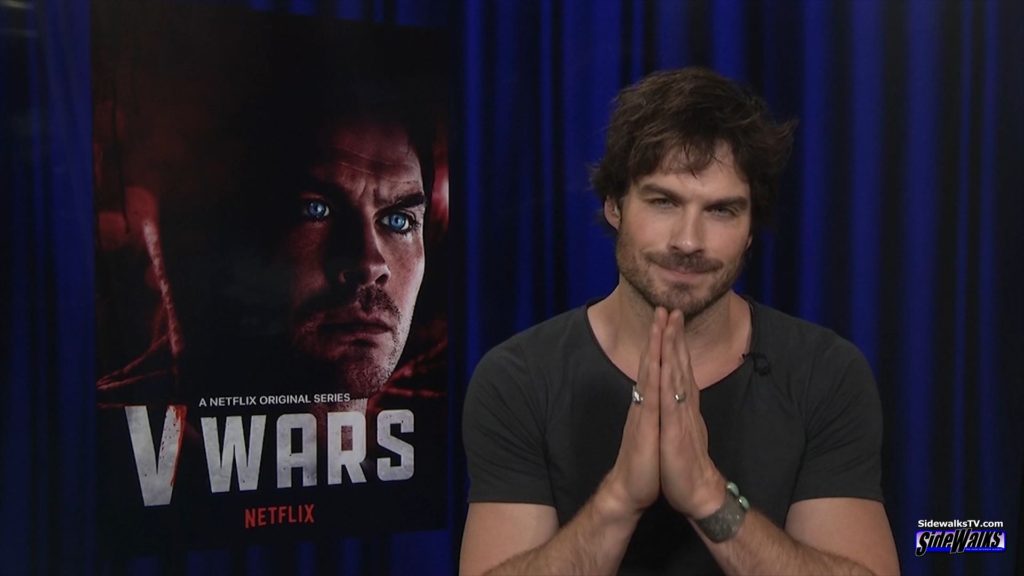 Ian Somerhalder appearance on our Sidewalks Entertainment interview