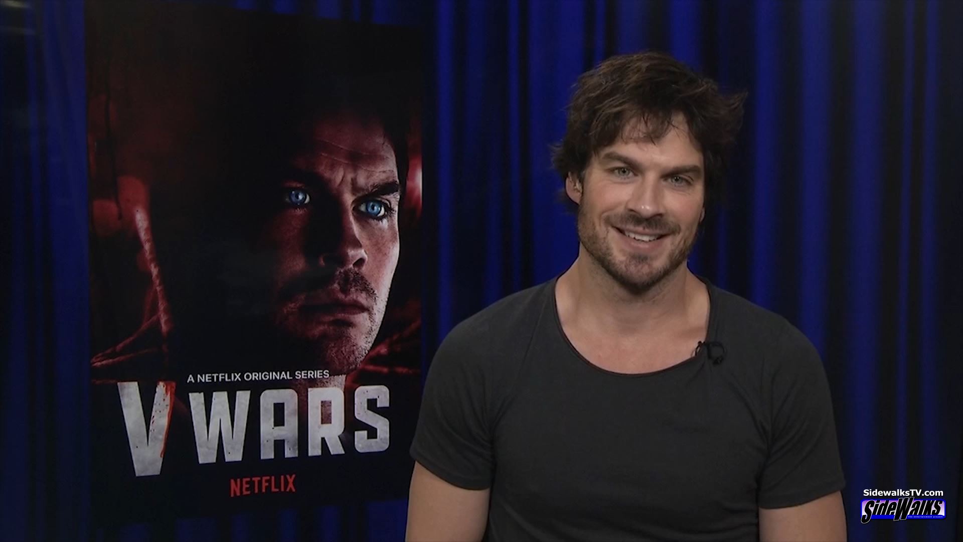 Ian Somerhalder appearance on our Sidewalks Entertainment interview