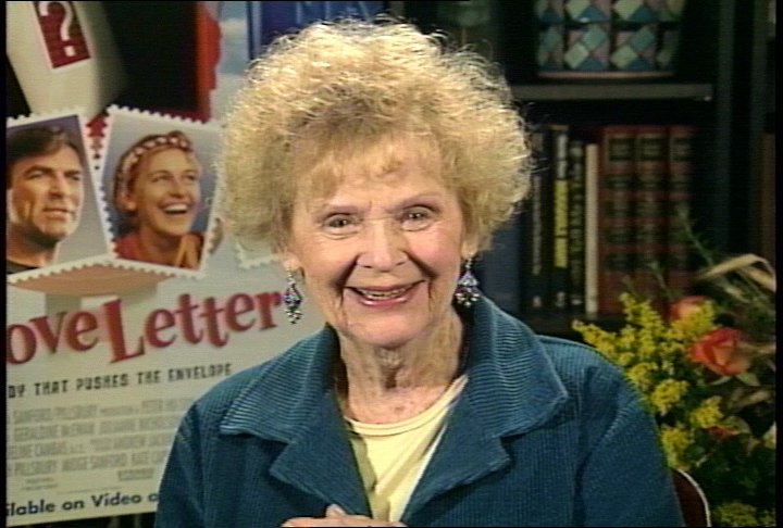 Gloria Stuart in our 1999 interview