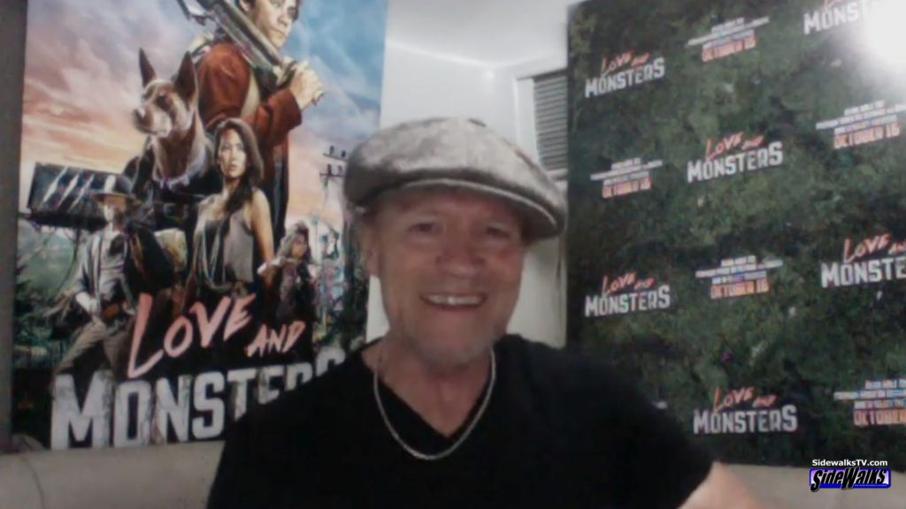 Michael Rooker smiling