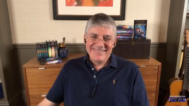 Single shot of author Rick Riordan