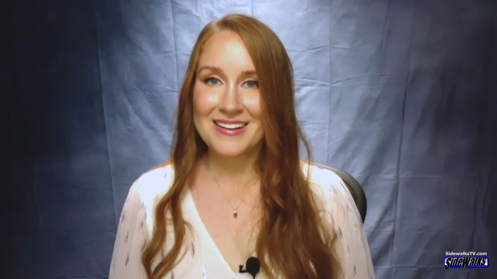 Paige Howard in single shot from interview