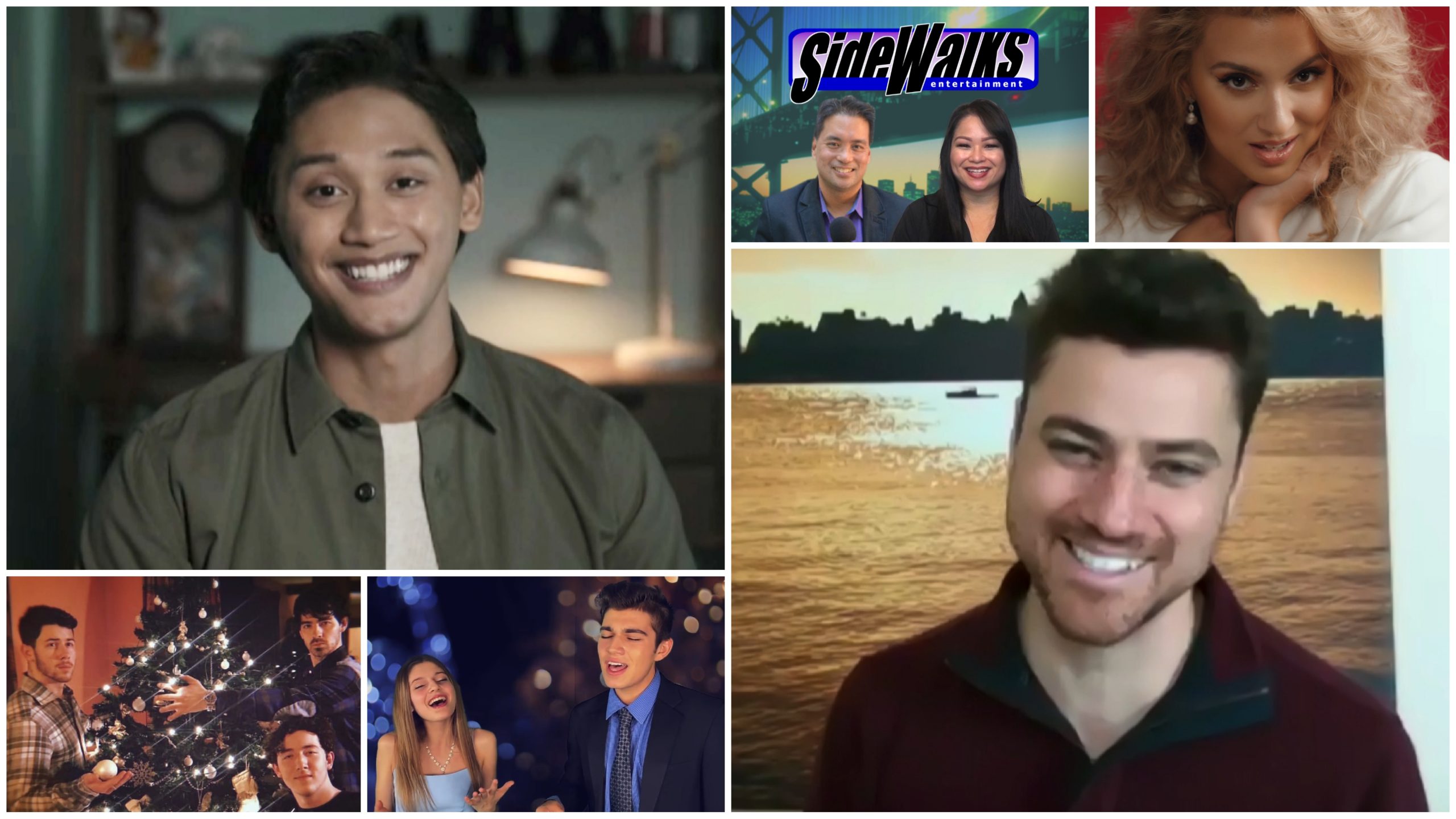 Collage of performers appearing in the episode