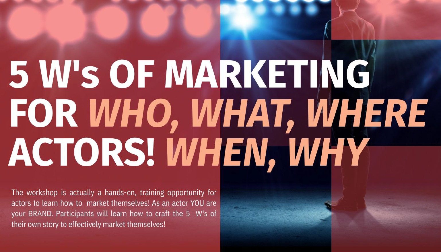 Cover - Marketing for Actors