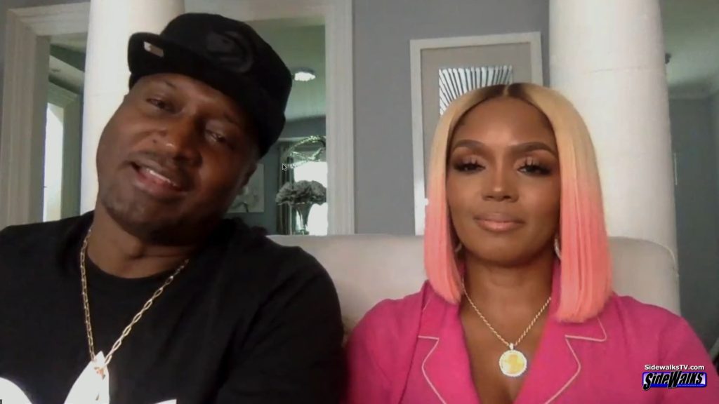 Kirk and Rasheeda Frost in a two shot from our interview