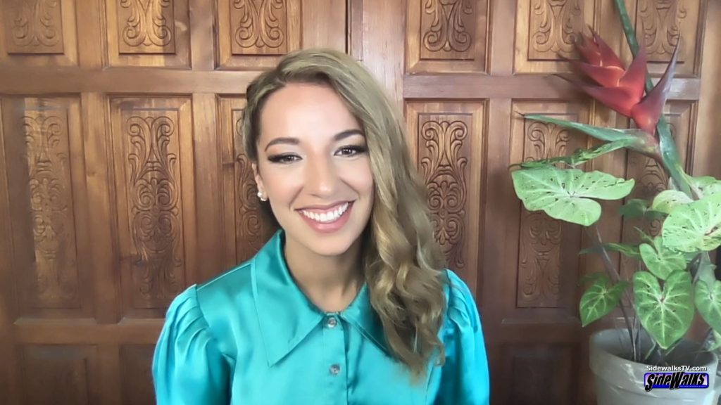 Vanessa Lengies smiles