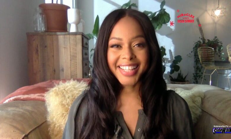All smiles with a single shot of Chrisette Michele
