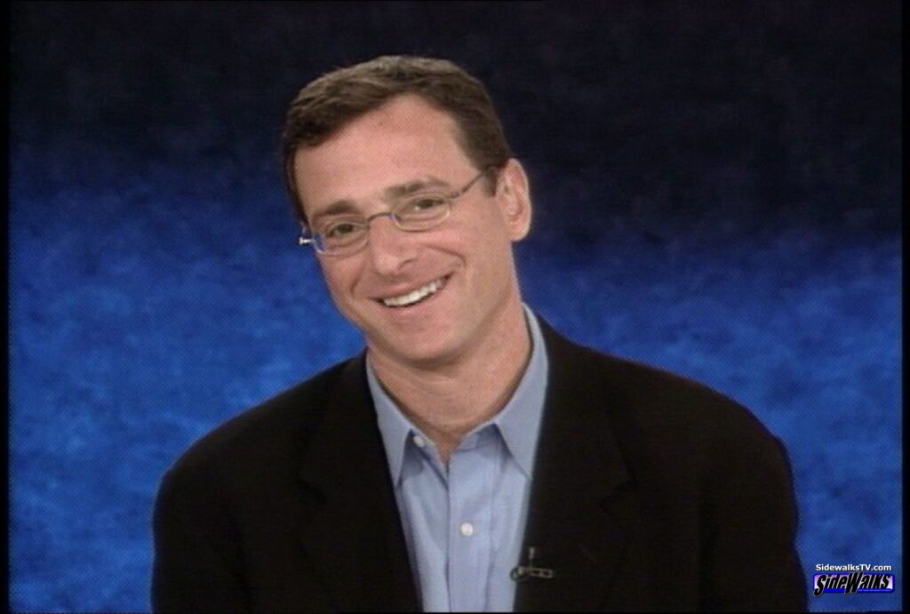 Bob Saget smiles in a single shot