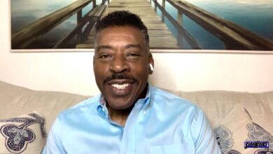 Ernie Hudson is a single shot during our 2022 interview