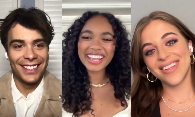 Pearce Joza, Chandler Kinney and Ariel Martin