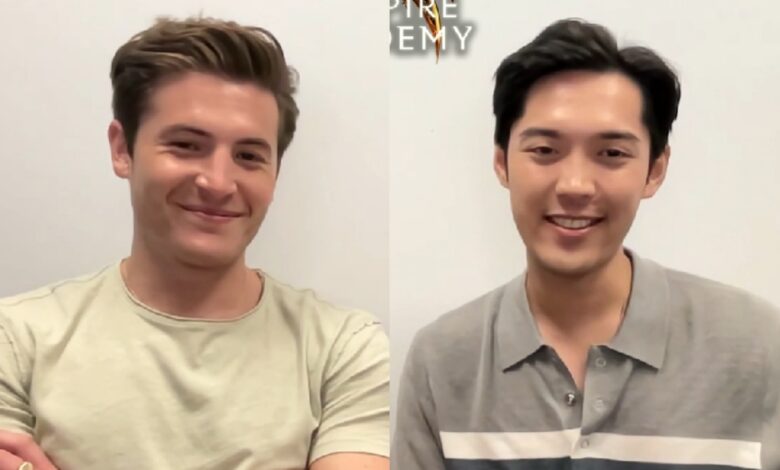 Kieron Moore and Andre Dae Kim