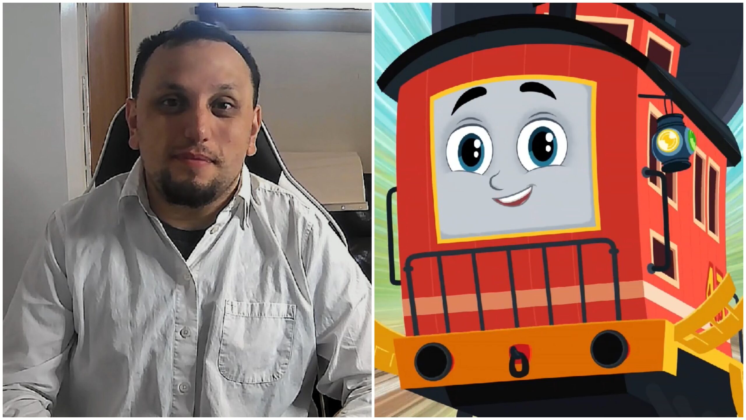 Interview daniel share strom thomas friends all engines go 