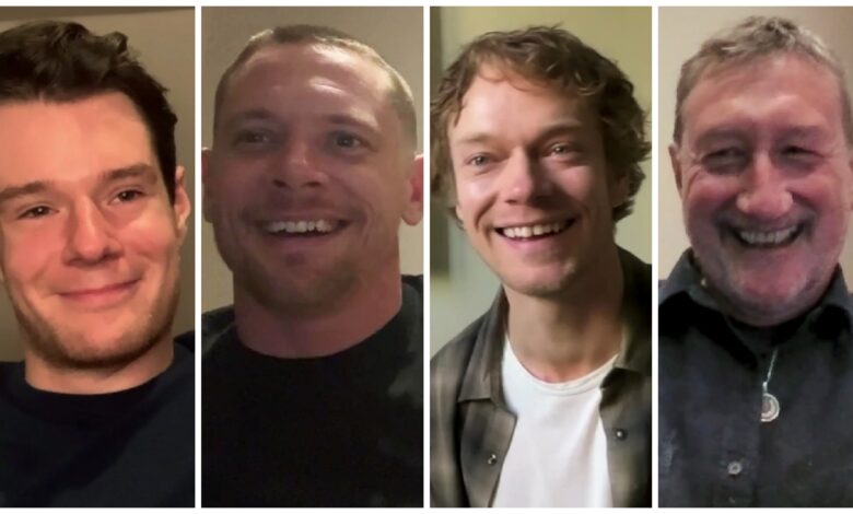 Connor Swindells, Jack O’Connell, Alfie Allen, Steven Knight