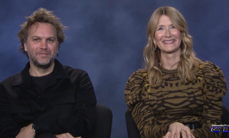 Florian Zeller and Laura Dern