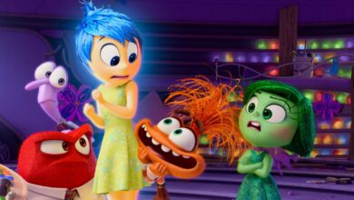 Publicity still with characters from Inside Out 2