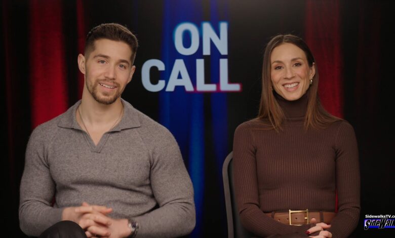 All smiles with Brandon Larracuente & Troian Bellisario
