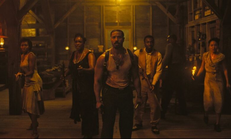 JAYME LAWSON as Pearline, WUNMI MOSAKU as Annie, MICHAEL B. JORDAN as Smoke, MILES CATON as Sammie Moore, and LI JUN LI as Grace Chow