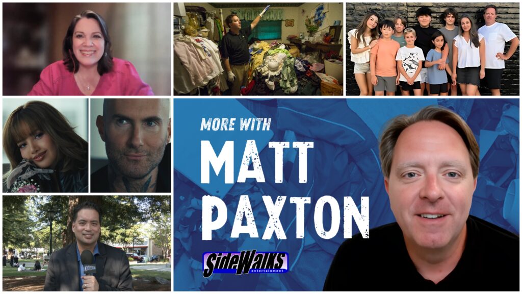 Collage of scenes and performers appearing in the episode