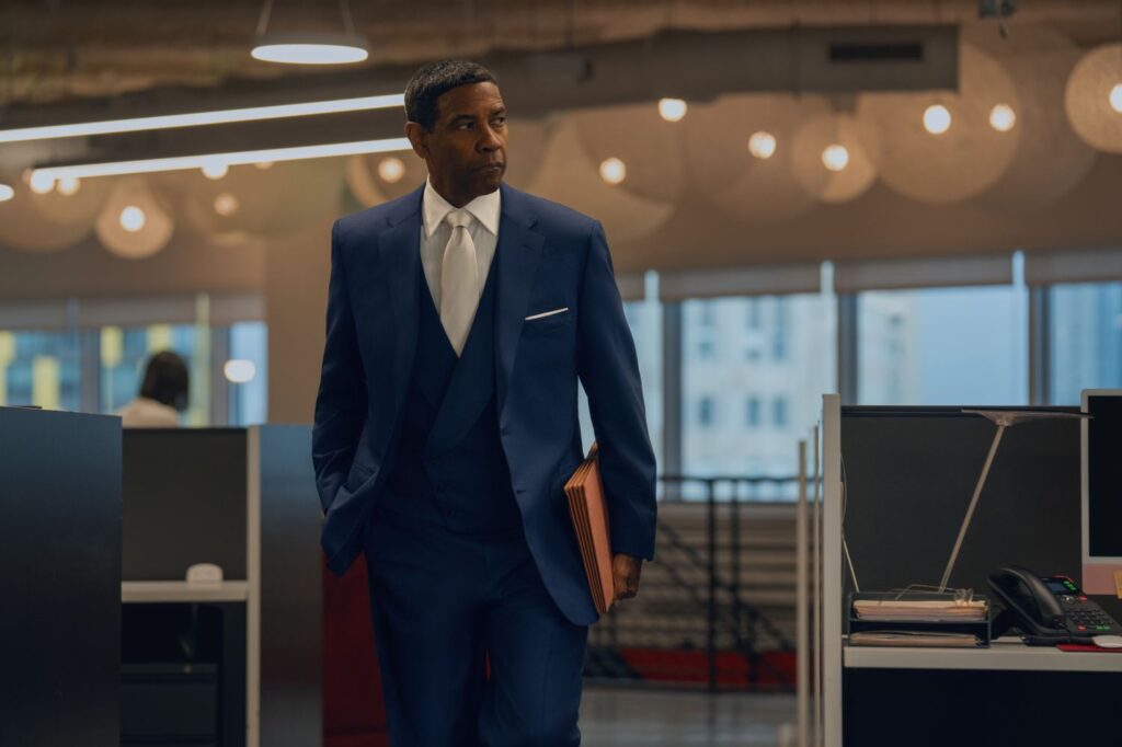 Denzel Washington in suit
