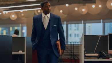 Denzel Washington in suit