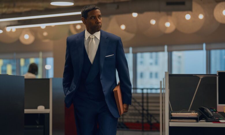 Denzel Washington in suit