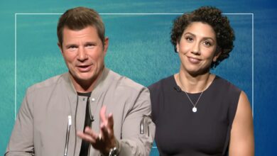 Nick Lachey and Dr Michelle Moyal