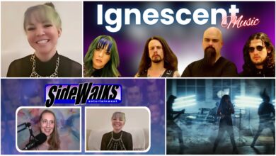 Collage of scenes and performers appearing in the episode