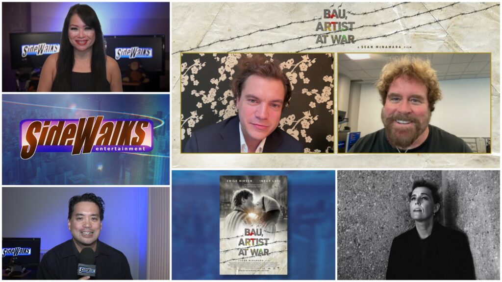 Collage of scenes and performers appearing in the episode