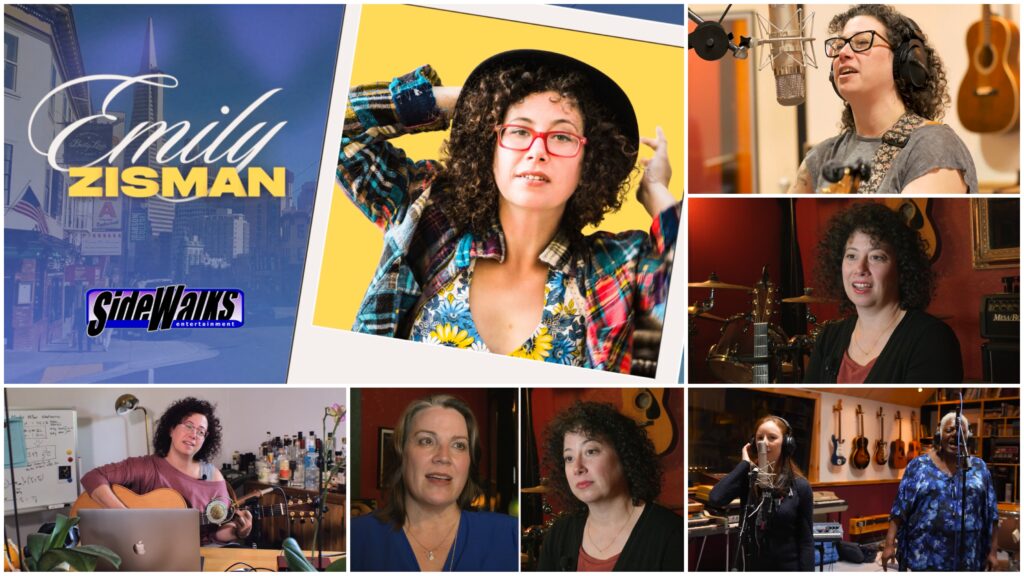 Collage of scenes and performers appearing in the episode