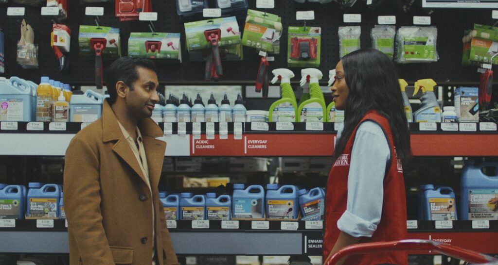 Aziz Ansari as Ari and Keke Palmer as Elena