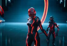 Jodie Turner-Smith as Athena in a still from the movie