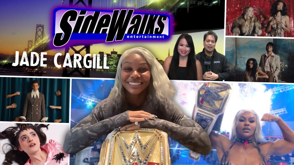 Guest Performer, recording artists, and hosts with show logo in a collage