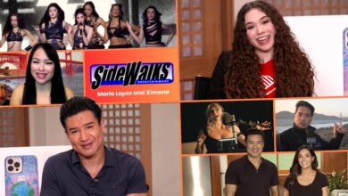 Collage of performers appearing on the episode