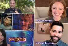 Collage of the performers appearing on the episode