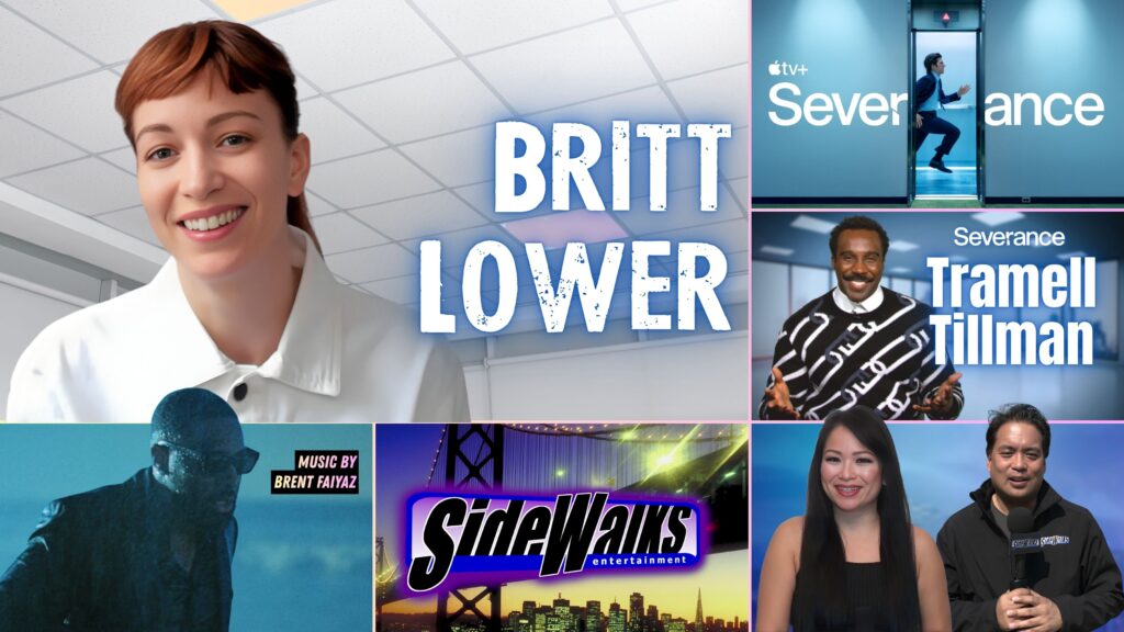 Collage of scenes and performers appearing in the episode