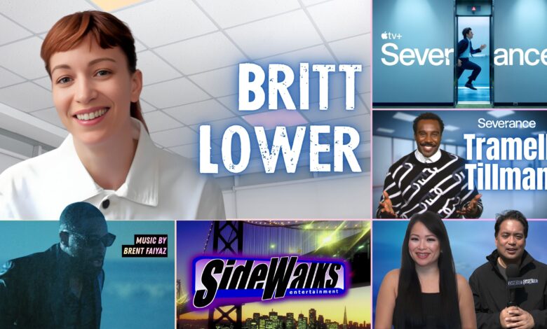 Collage of scenes and performers appearing in the episode