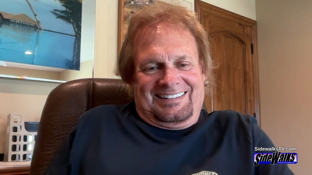 Michael Anthony smiles